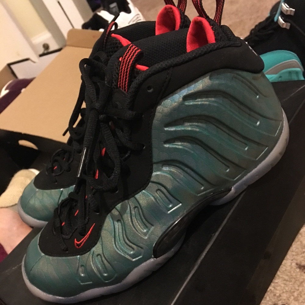 Gone fishing Nike foamposites